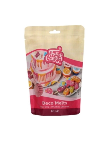 DECO MELTS FUNCAKES ROSA  250GR.