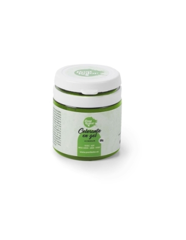 COLORANTE GEL PASTKOLOR VERDE 50 GR