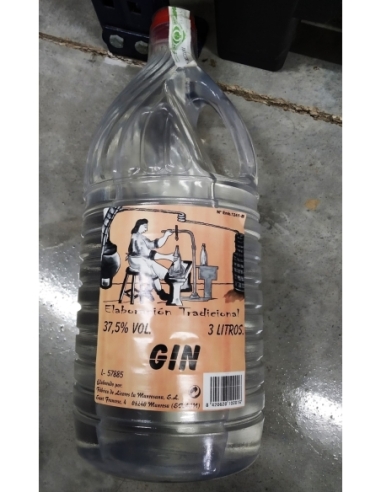 GINEBRA 37,5º B/3L C/4UND. (GIN)