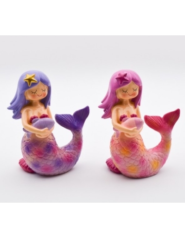 HUCHA SIRENA SURTIDA 17,5 CM