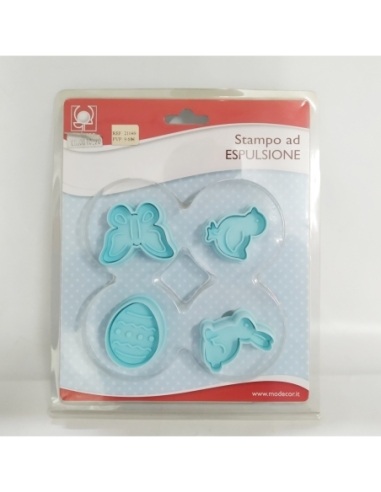 CORTANTE AZUL PASCUA SET 4 UND