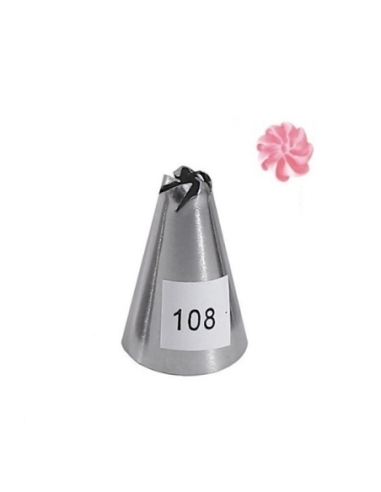 CORNET INOX FLOR Nº108