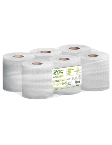 ROLLO PAPEL CELULOSA 2 CAPAS ECOLOGIC R/6 + ADD SYSTEM PALANCA