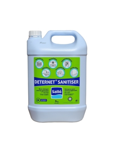 DETERNET (SANITISER) BACTERICIDA MUTISUPERFICIES NEUTRO B/5KG