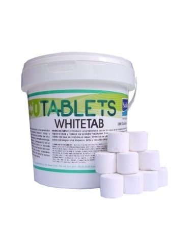 ECOTABLETS WHITETAB 9 C/10KG C/10 ADITIVO BLANQUEANTE VAJILLAS Y TAZAS