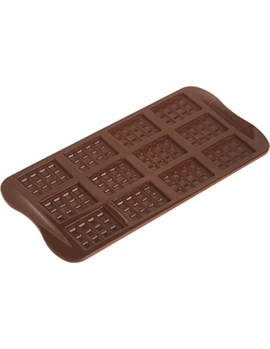 MOLDE SILICONA MINI TABLETA CHOCOLATE