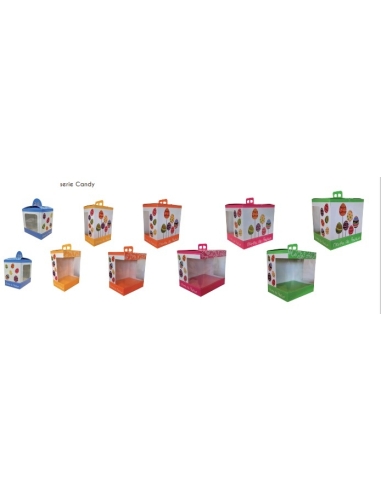 CAJA FIGURA + BASE CANDY N-3 VERDE 27X22X29 P/25U