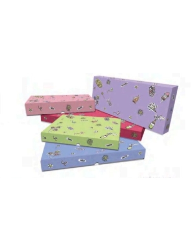 CAJA ORLEANS COMIC VERDE 40X30X5 P/25U