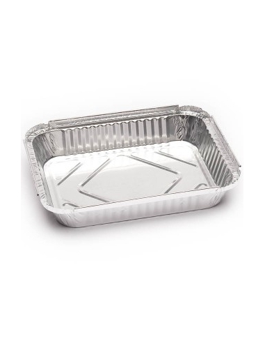 BANDEJA ALUMINIO 24x18,5x3,5 REF. 51180 C/ 600 UND TIRAS 100