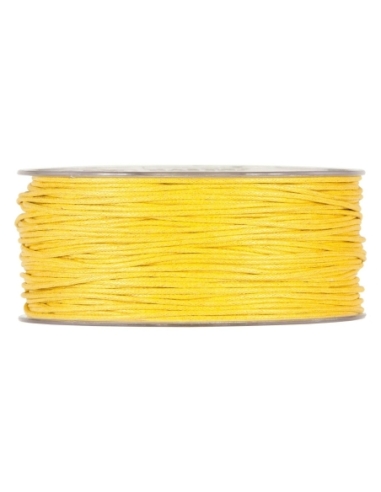 ROLLO CINTA COTTON CUERDA 2MMX100M AMARILLO