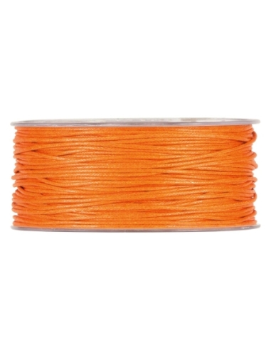 ROLLO CINTA COTTON CUERDA 2MMX100M NARANJA