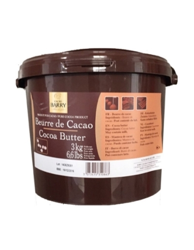 MANTECA DE CACAO C/3 KG.