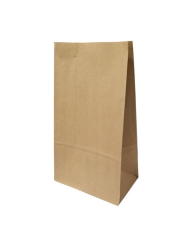 BOLSA PAPEL AMERICANA KRAFT 25x15x45 P/25 C/500 UNID