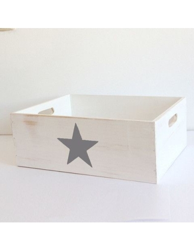 CAJA BLANCA CON ESTRELLA 5642B/2