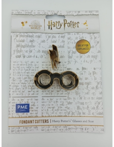 CORTADOR HARRY POTTER GAFAS Y CICATRIZ 2 U