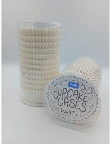 CAPSULAS CUPCAKES BLANCA 300 U PME