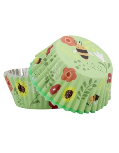 CAPSULAS CUPCAKES ABEJAS P/30 U PME