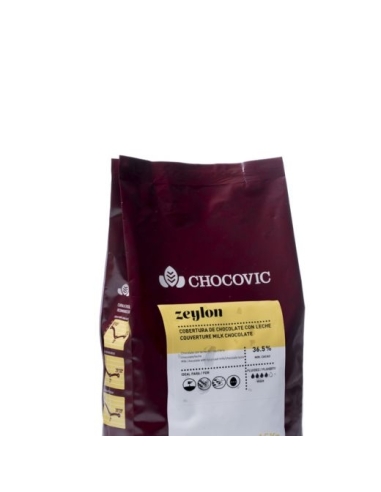 COBERTURA CHOCOLATE CHOCOVIC ZEYLON LECHE B/1,5 KG