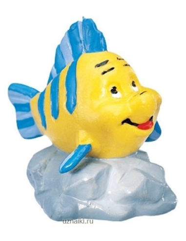 MUÑECO LA SIRENITA PEZ FLOUNDER