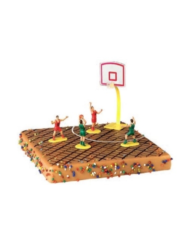 JUGADORES BASQUET SET 5 PIEZAS BALONCEST BASKET