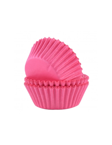 CAPSULAS CUPCAKE ROSA 60 U PME